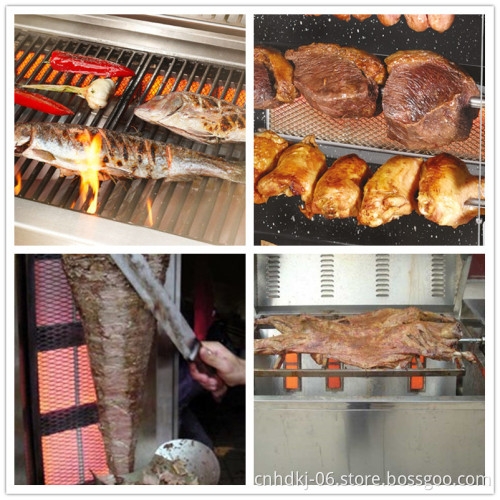 Hot sale Infrared Catalytic Rotary bbq Flameless Gas Burner